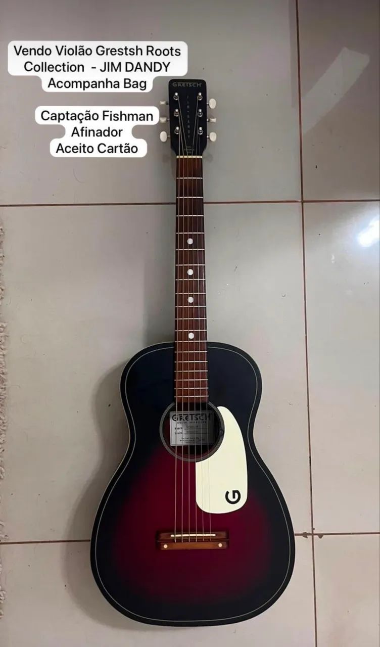 Vendo Violão Gretsch Aço 