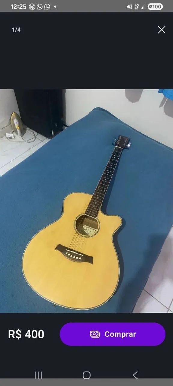 Violão de aço Vogga