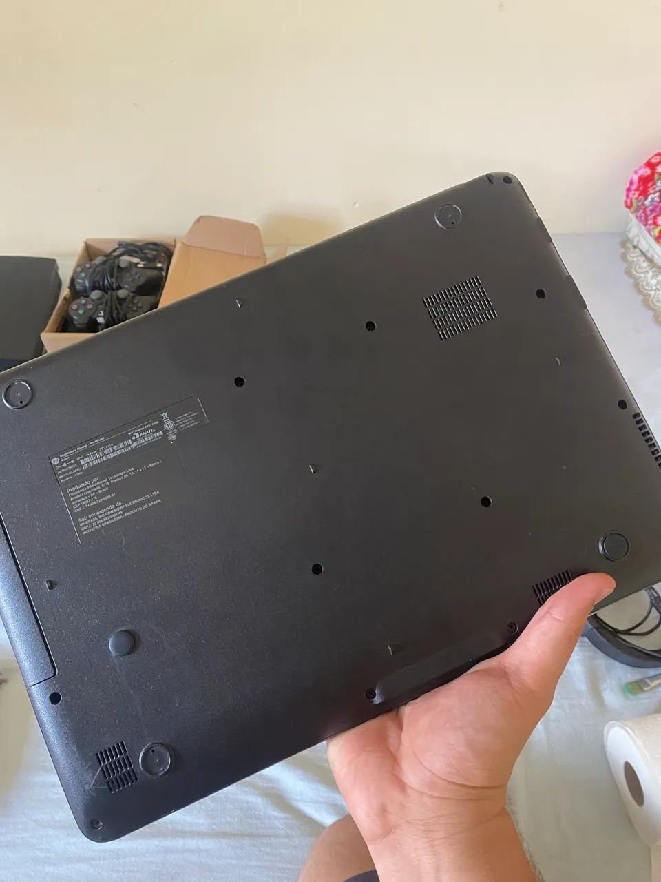 Notebook HP com Defeito - Para Reparo ou Retirada de Peças - Foto 3