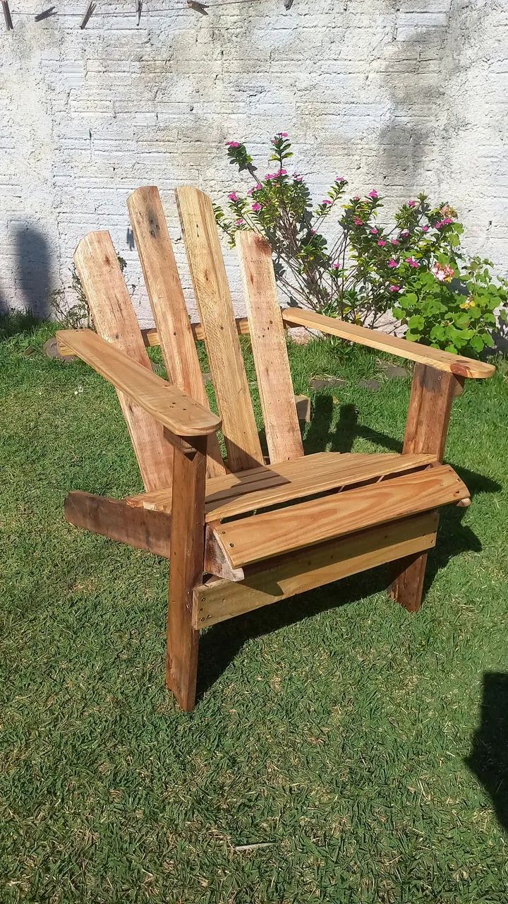 Cadeira andirodack de pallet