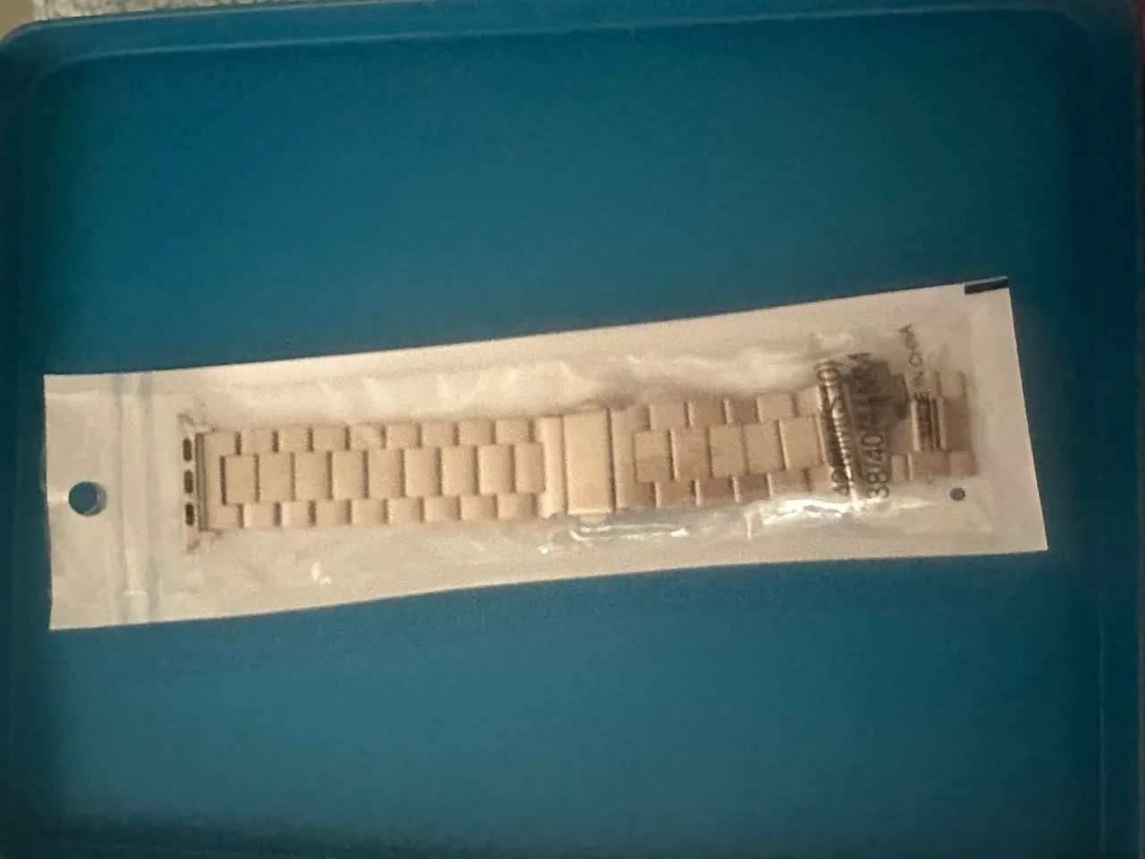 Pulseira larga Starlight Apple Watch 42mm - Foto 2