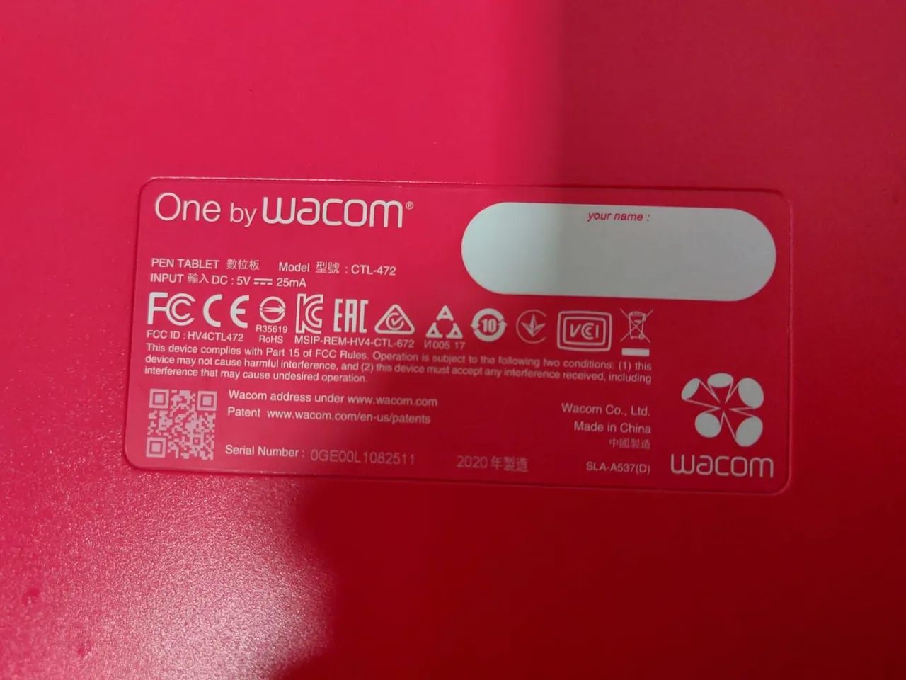 Mesa Digitalizadora One by Wacom (CTL-472) - Foto 3
