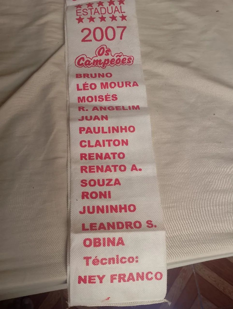 Faixa do Flamengo campeão  - Foto 2