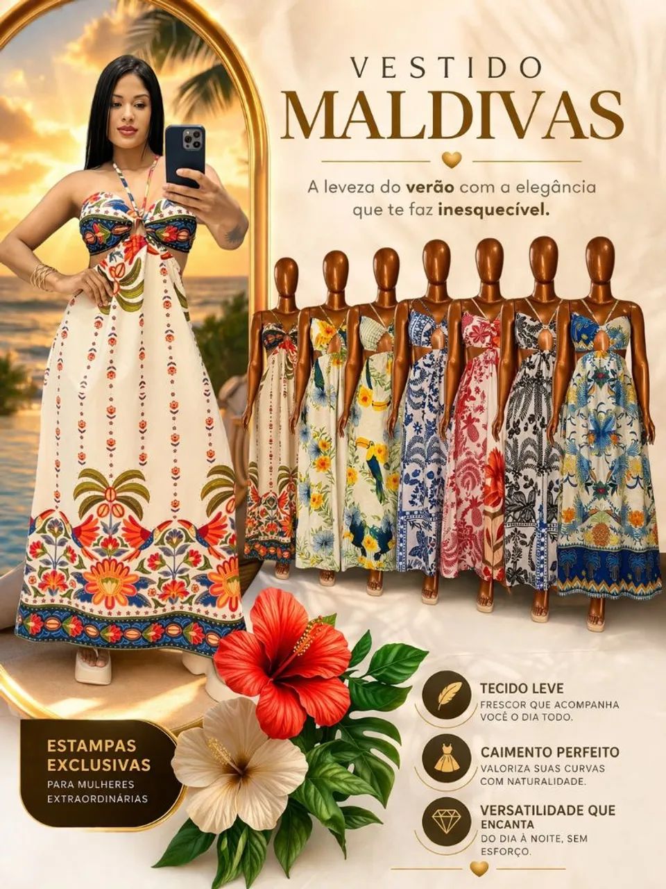 Vestido Maldivas