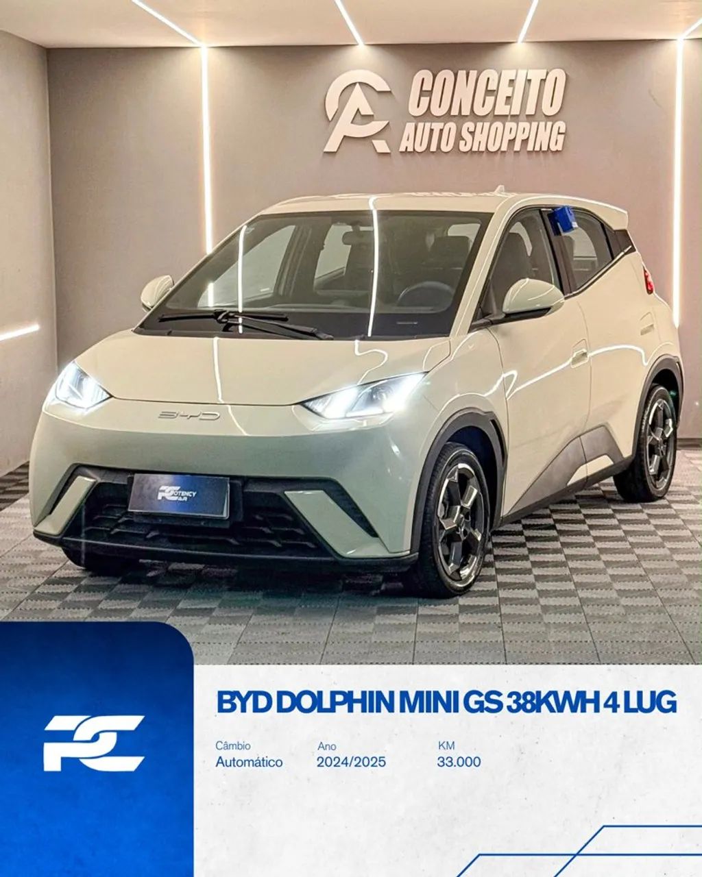 BYD Dolphin Mini (Elétrico) 2025