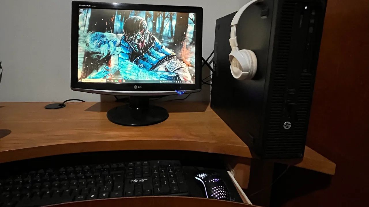 PC completo com placa de vídeo 