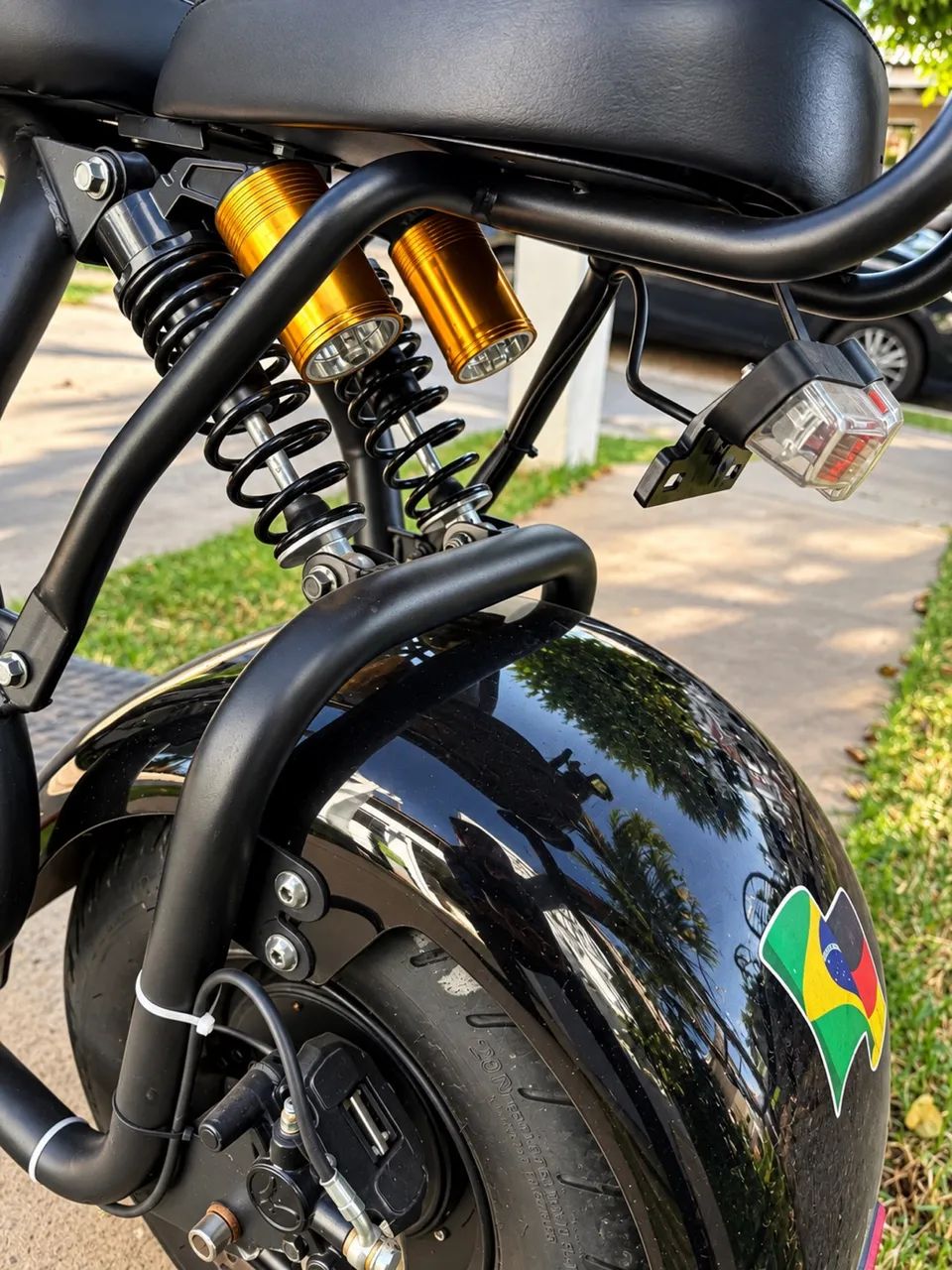 SCOOTER ELÉTRICA ESTILO CHOPPER  - Foto 3