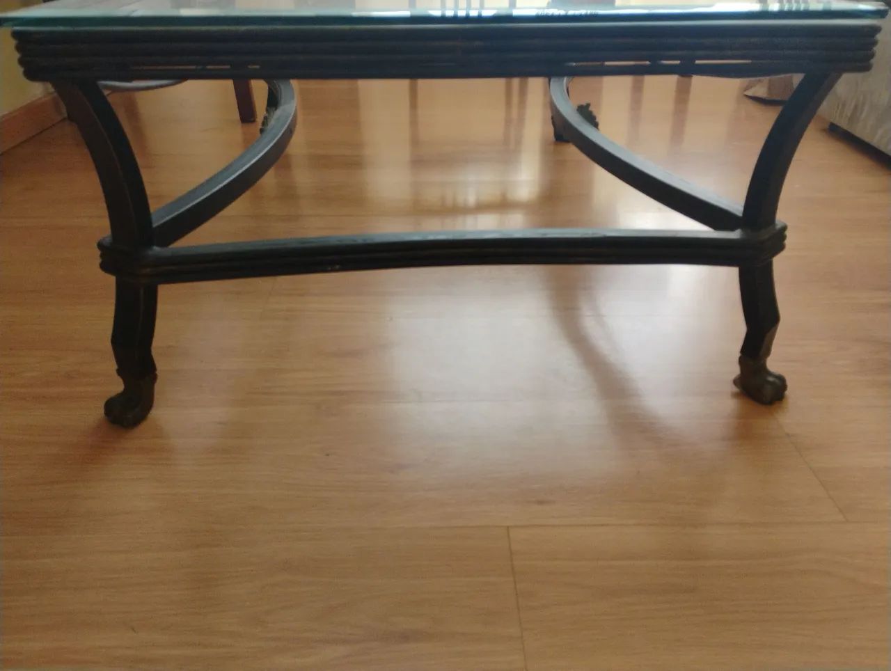 MESA DE CENTRO EM FERRO PATINADO  - Foto 4