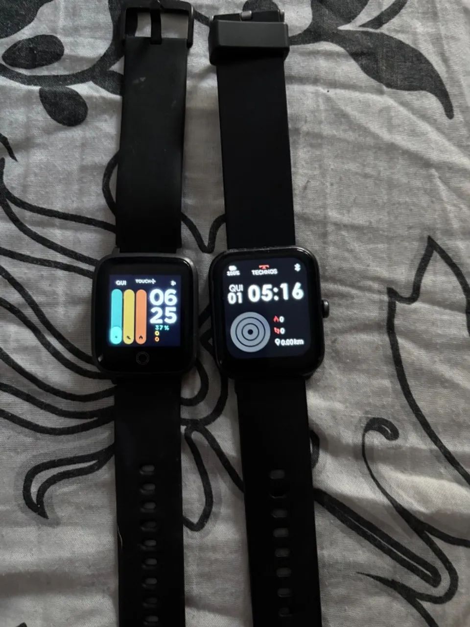  2 Relógios 01techno max e 01relógio touch