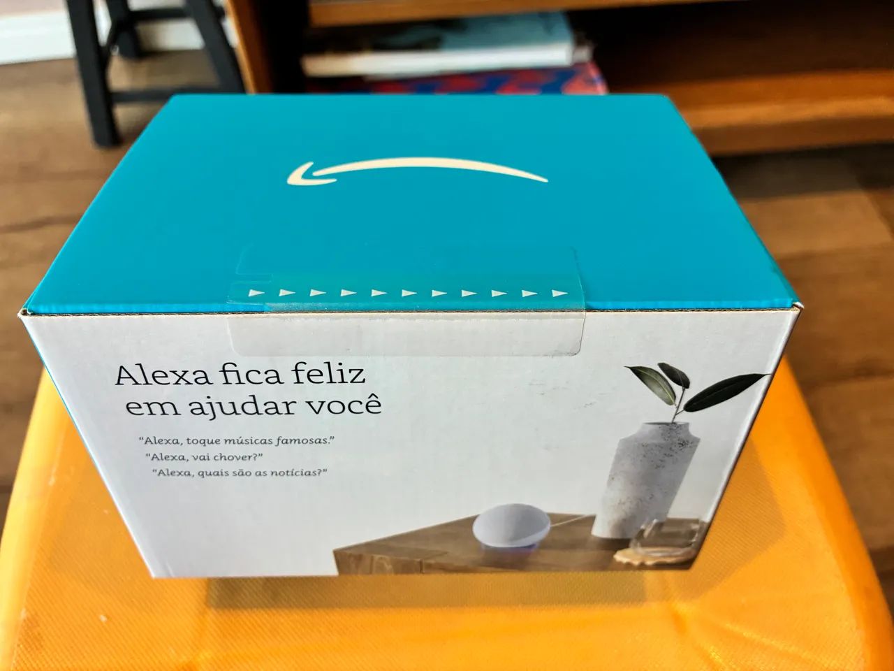 Echo Dot Smart Speaker + Alexa (Geração 5) - Foto 2