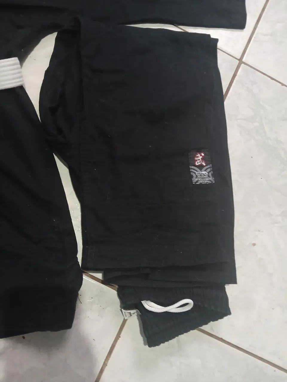  Kimono preto Yama - Foto 3