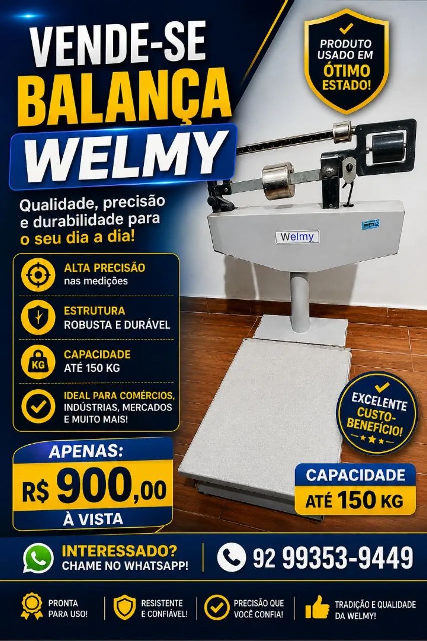 Balança Manual Welmy 