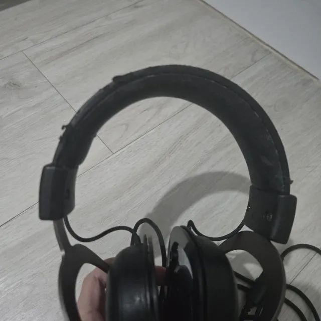 2 headsets gamer, FUNCIONANDO- ANTIGOS - sem almofadas - Foto 5