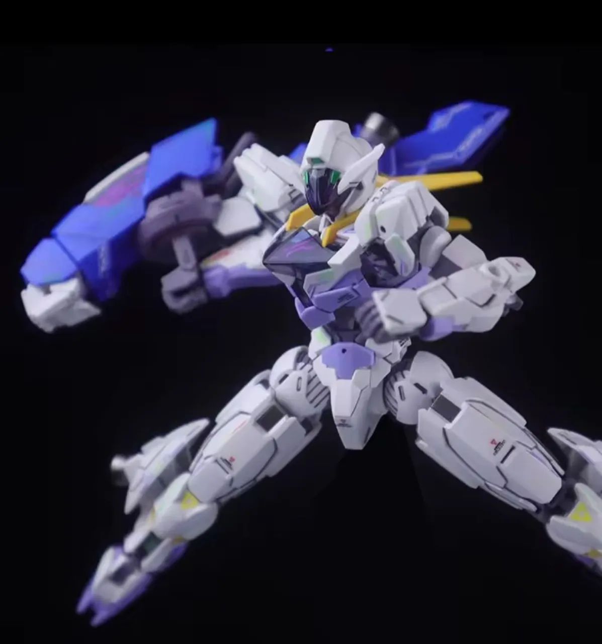 Gundam model kit robô de montar roxo - Foto 2