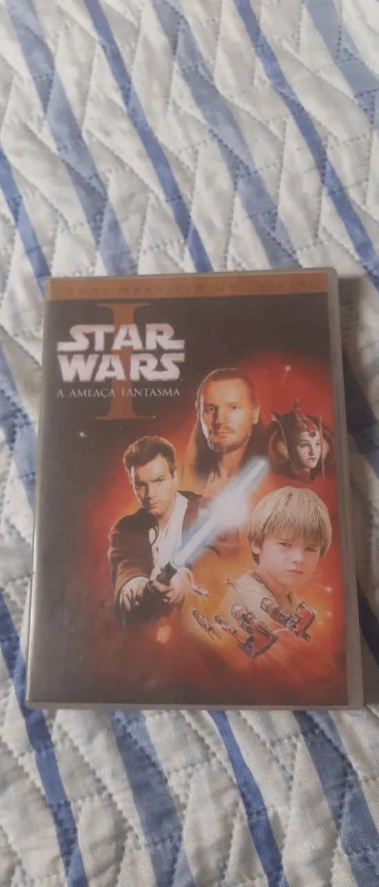 DVD (gravado) STAR WARS EPISÓDIO 1 - A AMEAÇA FANTASMA