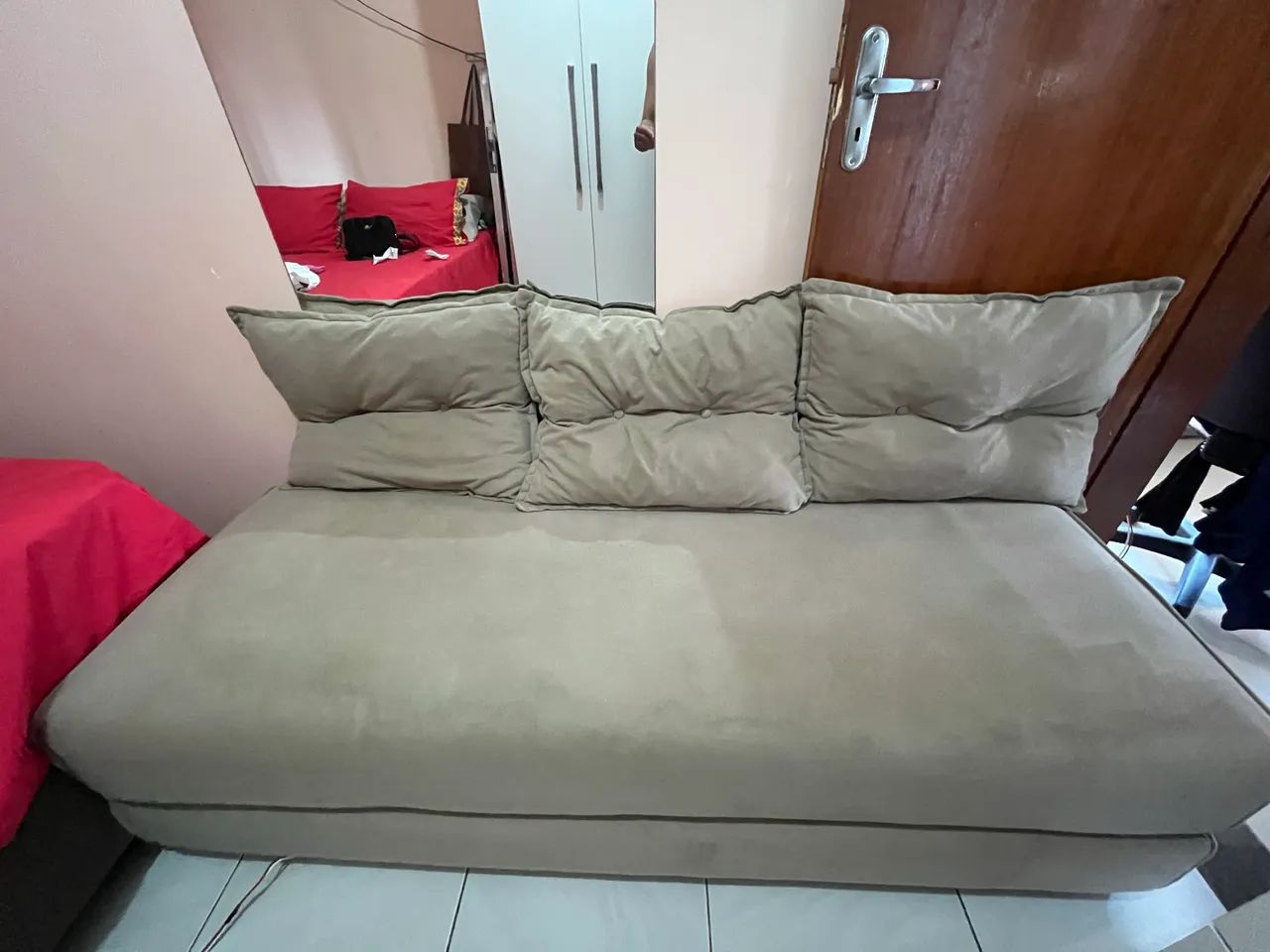 Sofá cama/ Bicama três lugares  - Foto 4