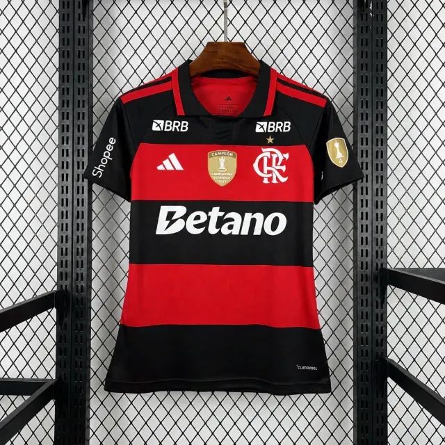 Camisa Flamengo I 26/27 Torcedora com Patch e Patrocínios - Foto 2