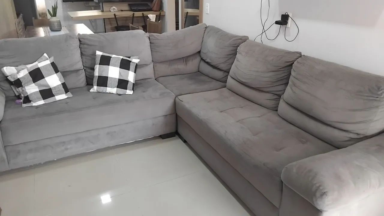 Sofá em "L" faço entrega! - Foto 3