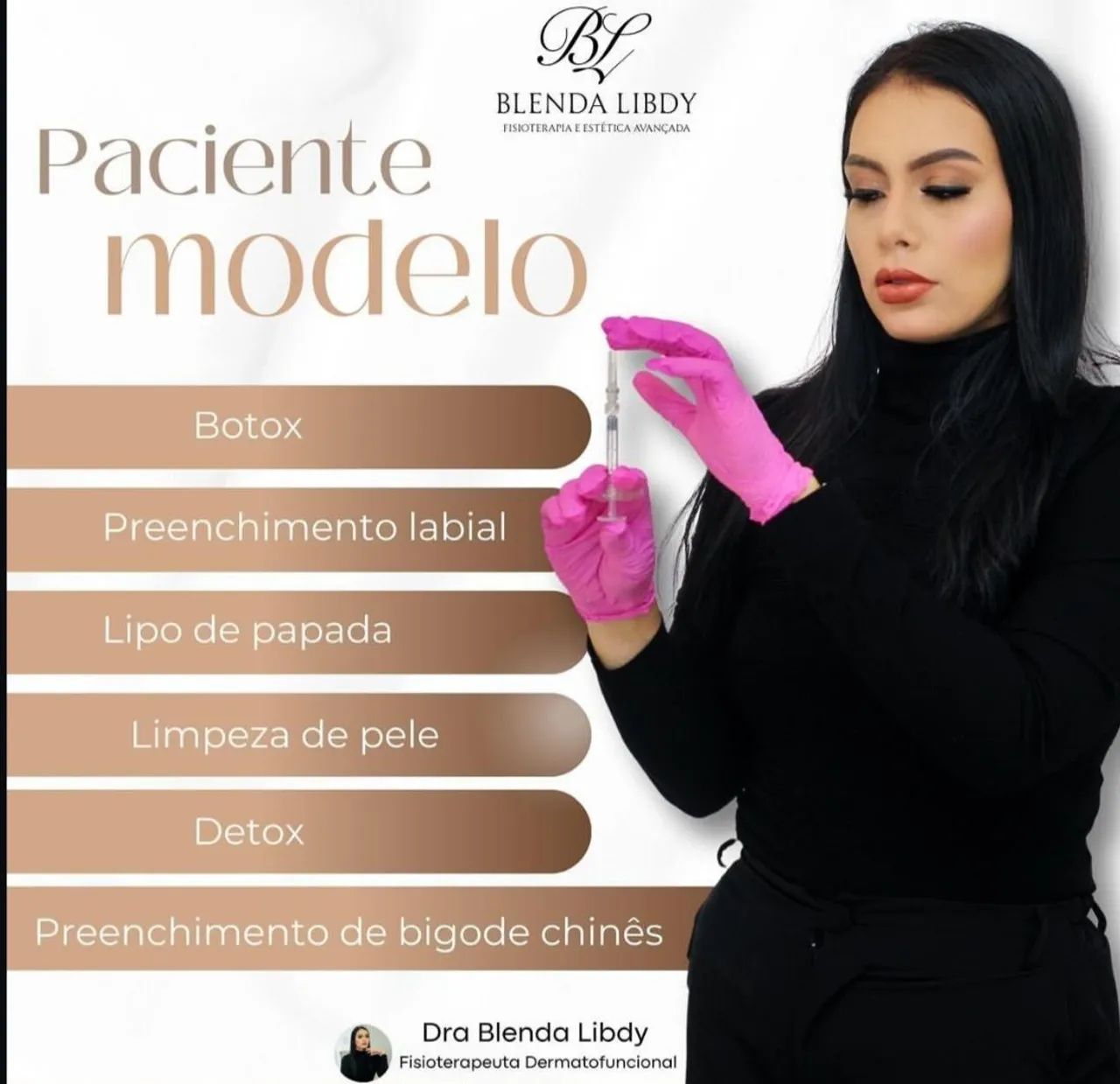 Botox, preenchimento full face, bioestimuladores e outros 