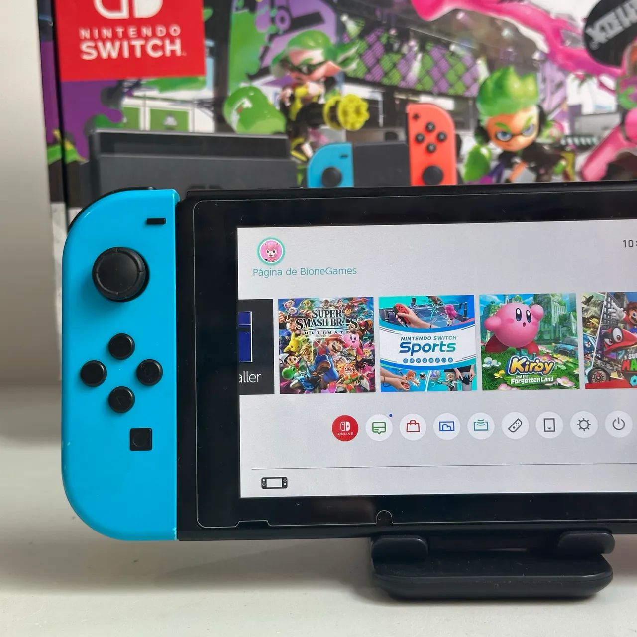 Nintendo Switch V1 Desbloqueado 128gb Software Usado - Foto 4