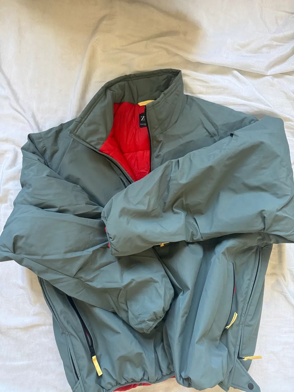 Zara puffer jacket com zíper  - Foto 4