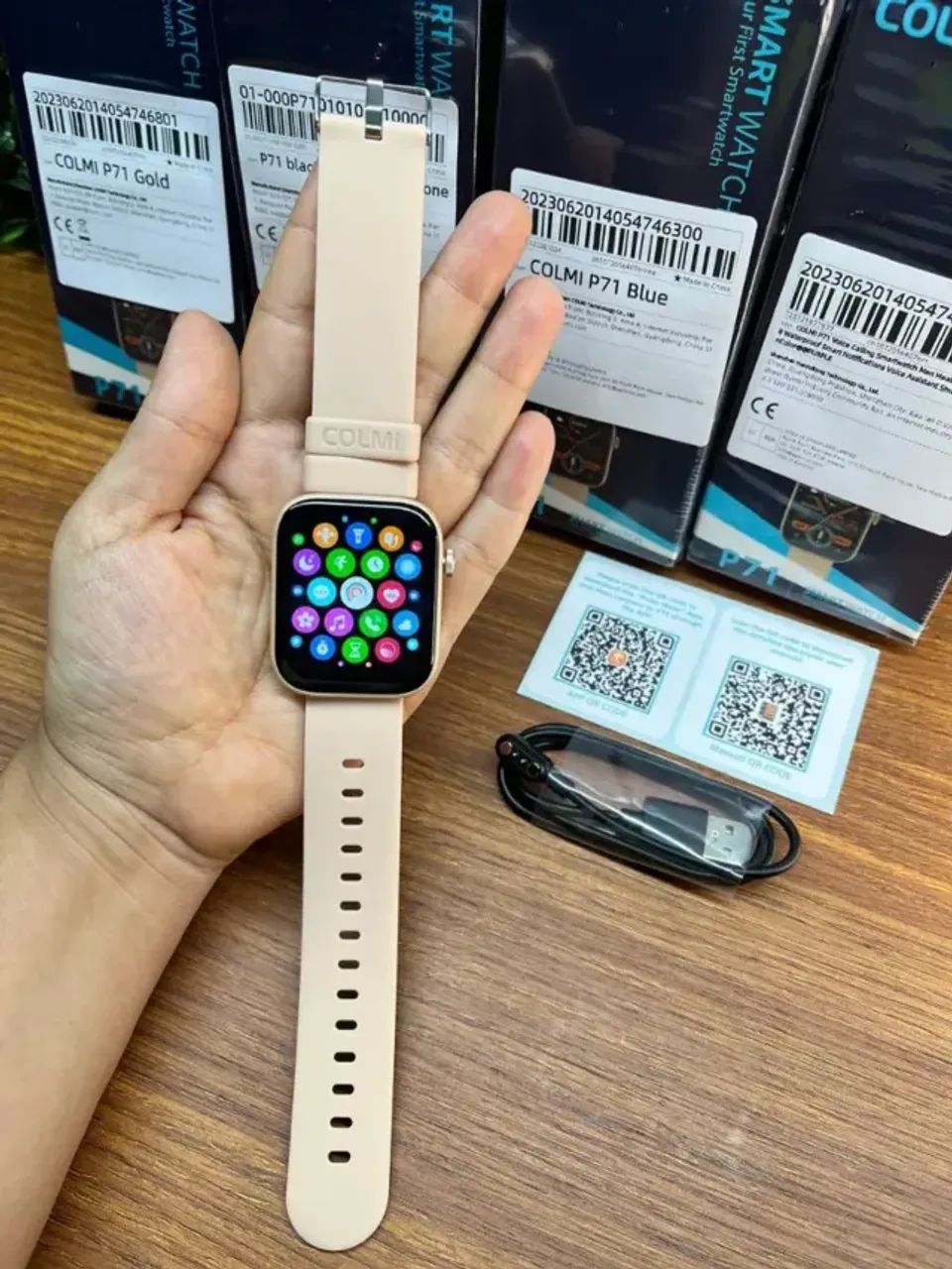 Relógio Smartwatch Colmi P71 - Foto 3