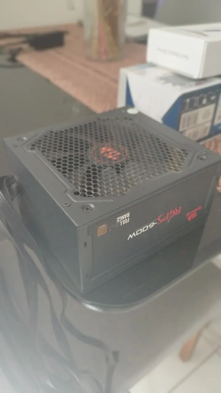 Fonte 600W Redragon RPGS GC-PS002 80 plus bronze  - Foto 3