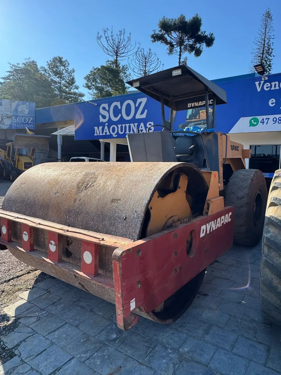 Rolo compactador dynapac ca25 liso  - Foto 2