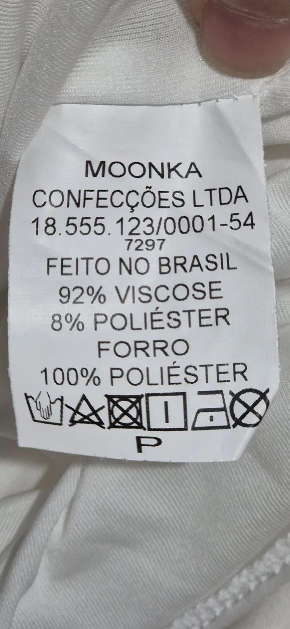Conjunto branco P - Foto 3
