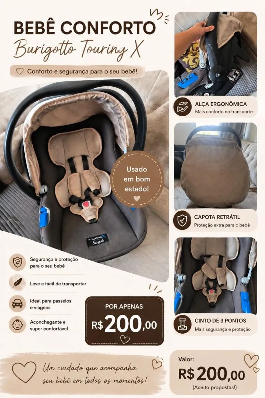 Bebê Conforto Burigotto