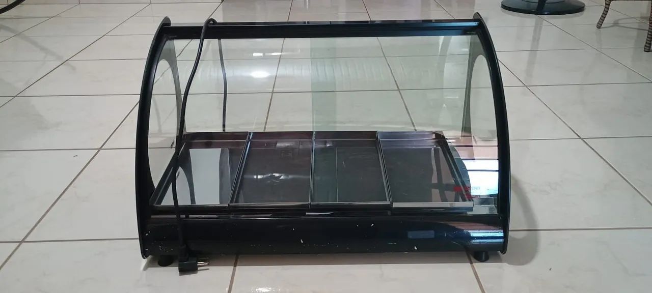 Vitrine de estufas de salgados curva Edanca 4 bandejas 480$ umas das melhores do mercado  - Foto 4