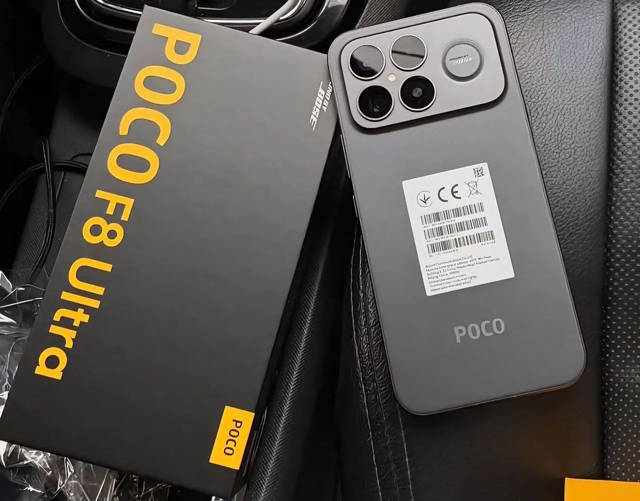 Celular Poco F8 Ultra 16GB RAM 512GB Potencia Brutal Gamming