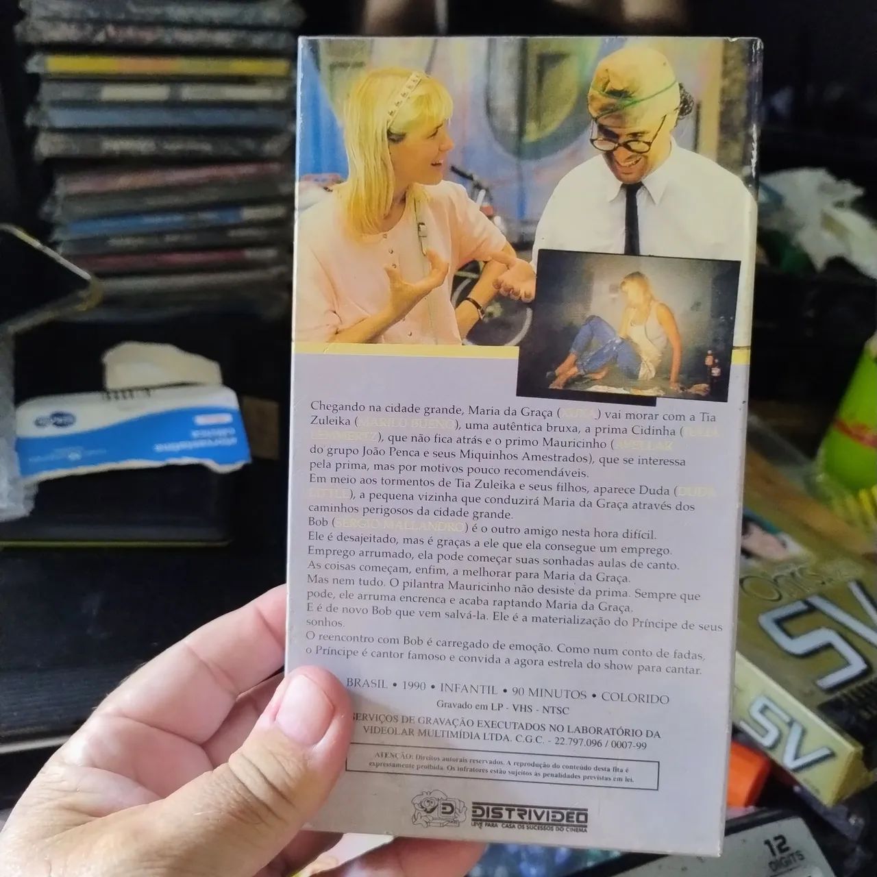 Fita VHS Xuxa em lua de cristal - Foto 2
