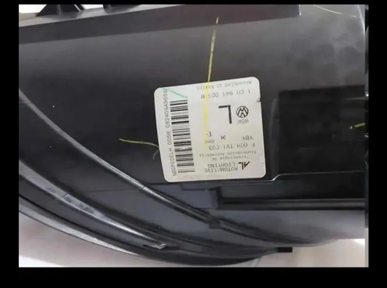 PAR DE FARÓIS ORIGINAIS NEW BEETLE VW SÓ VENDA NÃO TROCO POR NADA  - Foto 3