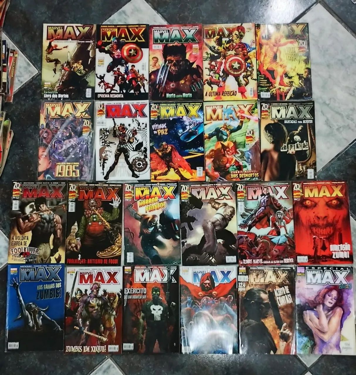 MARVEL MAX (PANINI) 1-81 COLEÇÃO COMPLETA + ALIAS ESPECIAL  - Foto 3
