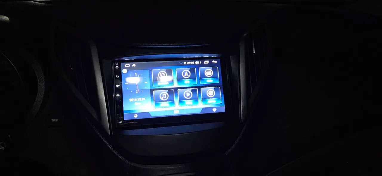 Central multimidia 7" android 9 com tv digital - Foto 3