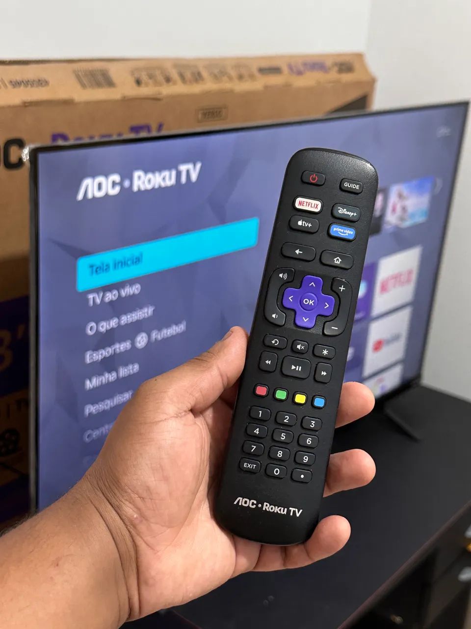 Tv smart 43 polegadas, tá nova  - Foto 2