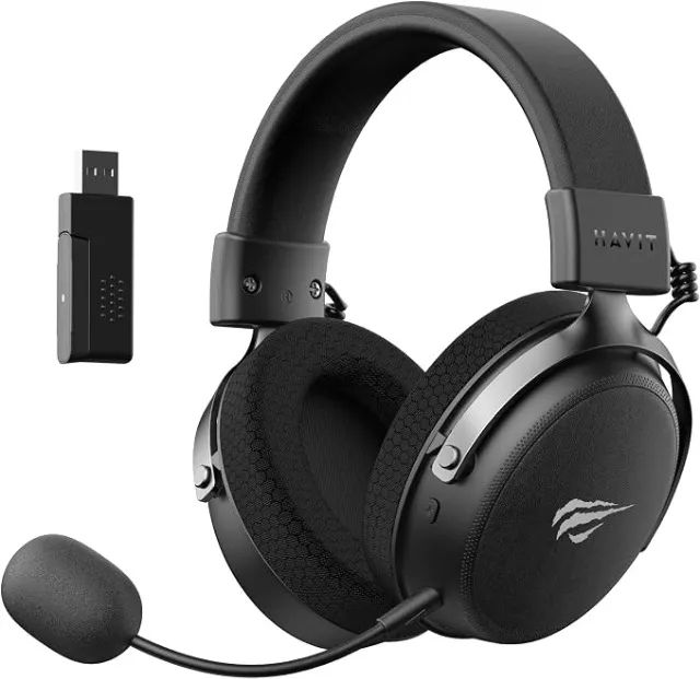 Fone de Ouvido Headset Havit H2015 Pro Black, Bluetooth