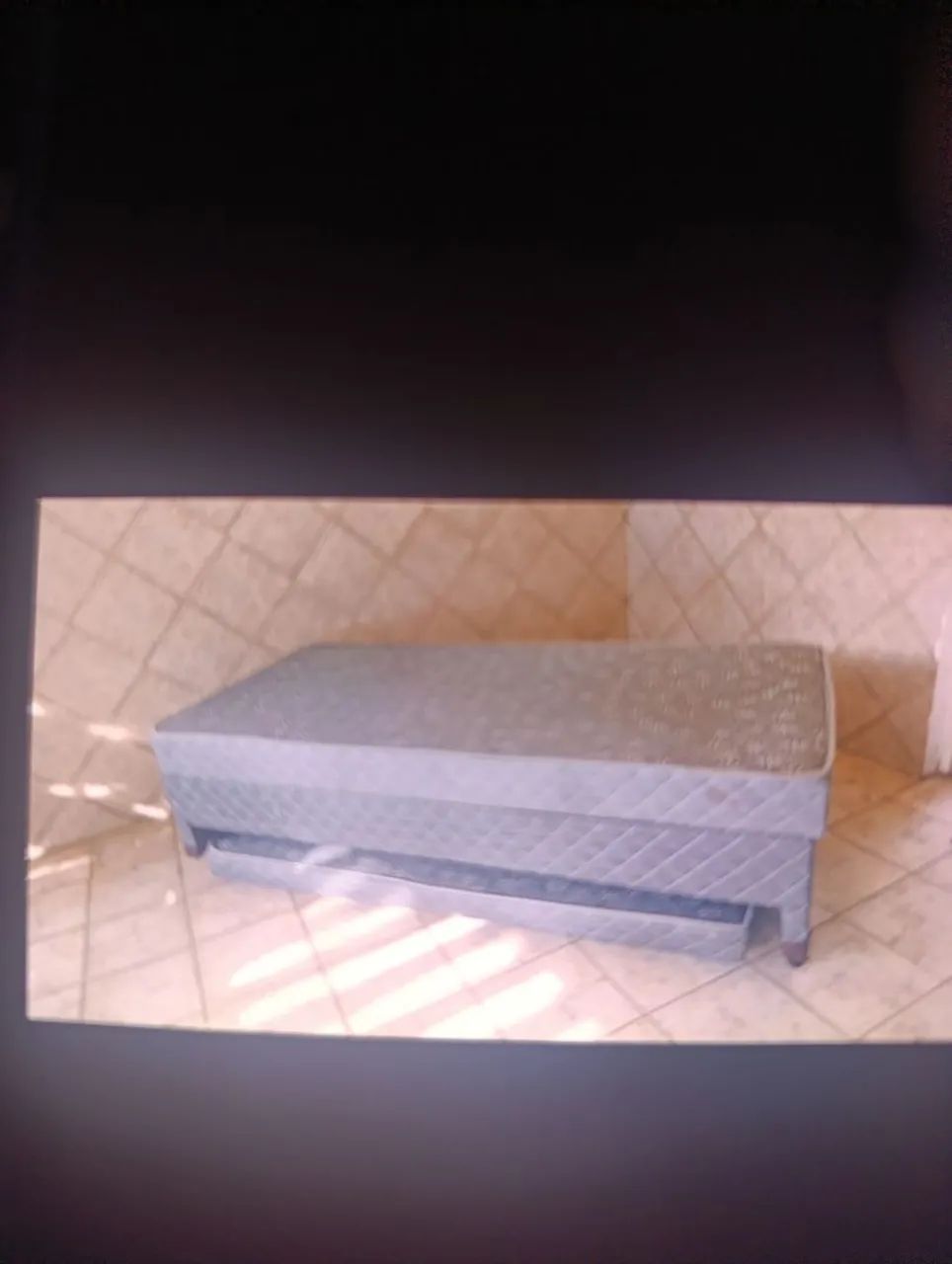Cama de solteiro com colchão acoplado mais bicama  - Foto 2