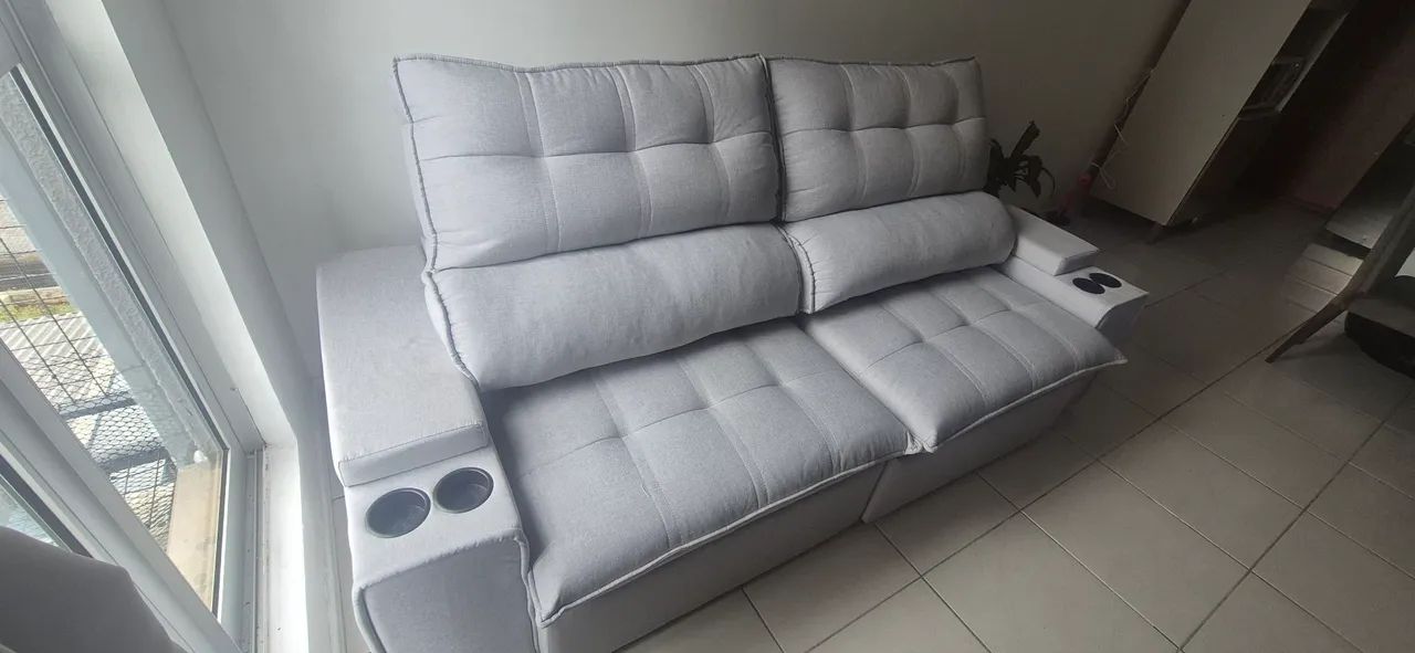 Sofá retrátil em perfeito estado  - Foto 2