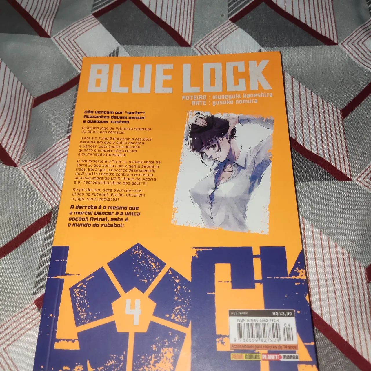 Mangá Blue Lock volume 4 - Foto 2