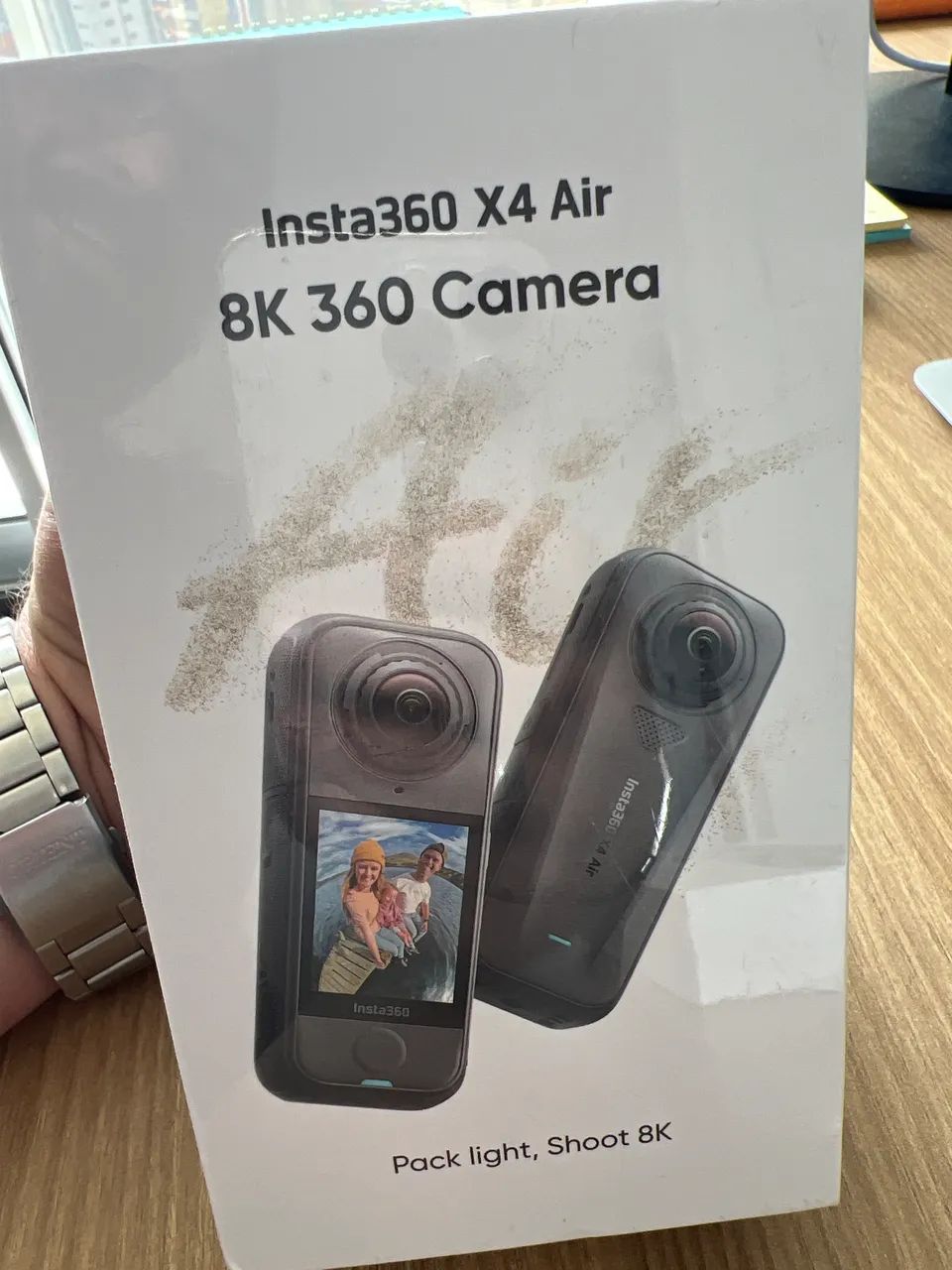 Câmera Insta360 X4 8K 360° - Nova na Caixa