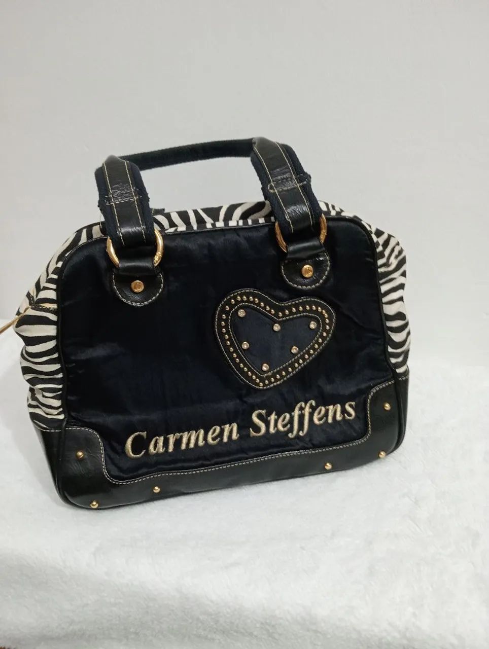 Bolsa zebra Carmem Steffens  - Foto 2