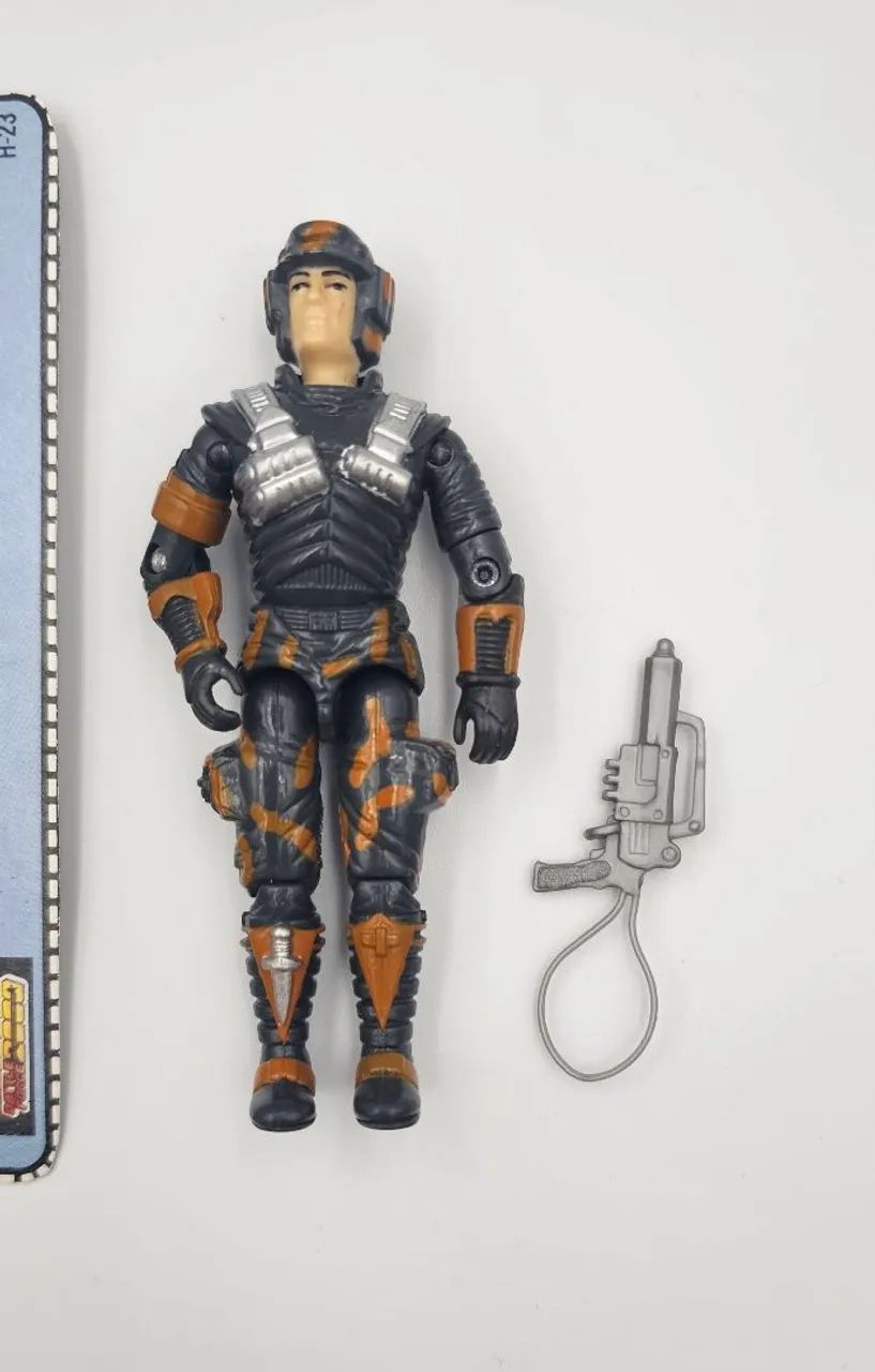 GI Joe Blocker 1987 -  Battle Force 2000 + Filecard - Foto 2
