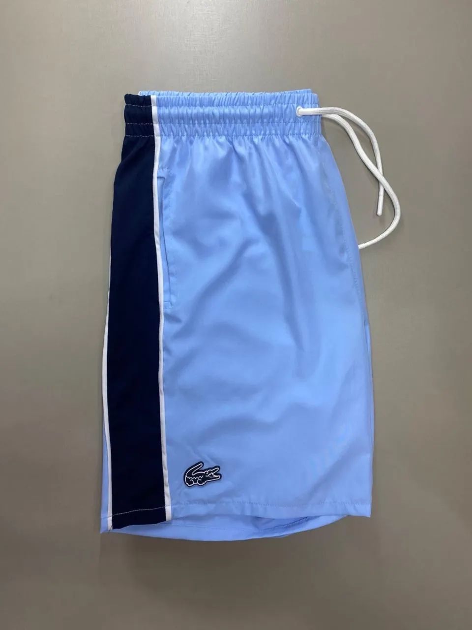 Bermuda Tactel Azul Limitada - Foto 2