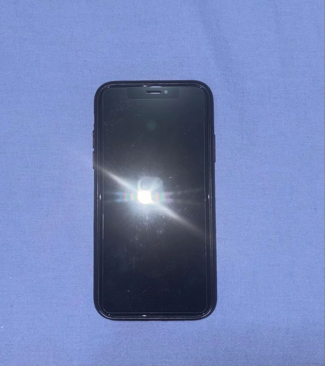 iPhone X usado, tela e bateria trocadas, capa e película inclusa - Foto 2