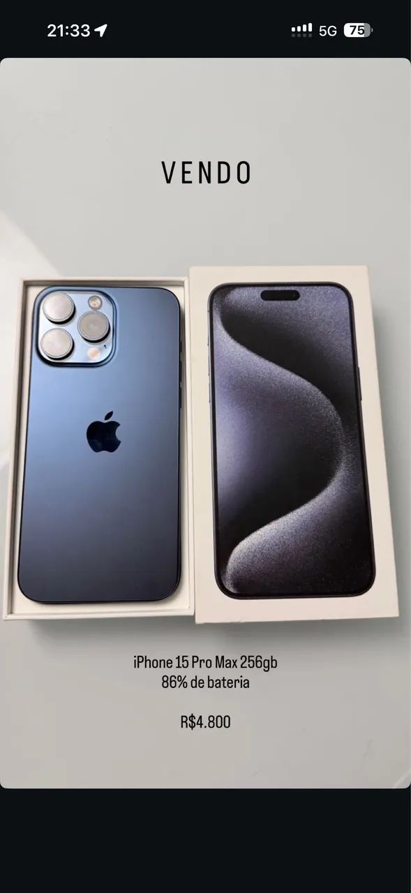 iPhone 15 pro max