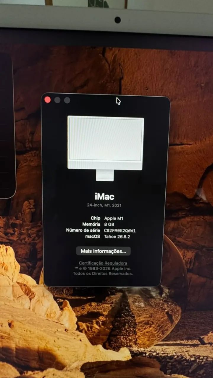 iMac M1 8GB 256GB 2021 (C/ Defeito) - Foto 2
