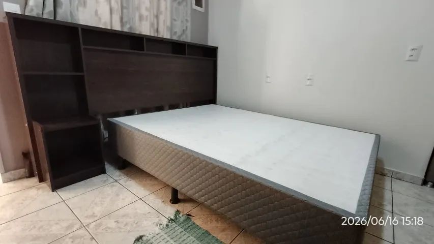 Cama box casal