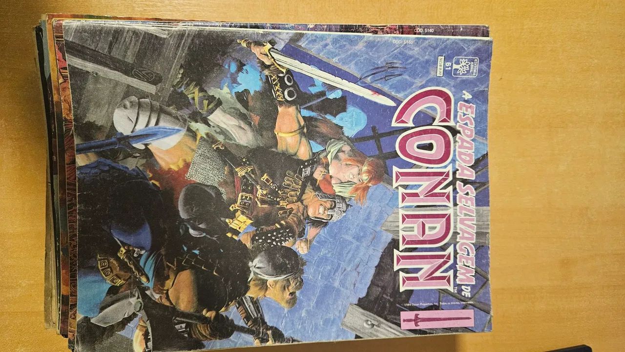 Hq A espada selvagem de Conan Gibis diversos numeros - Foto 2